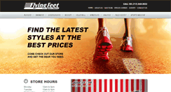 Desktop Screenshot of flyingfeet.com